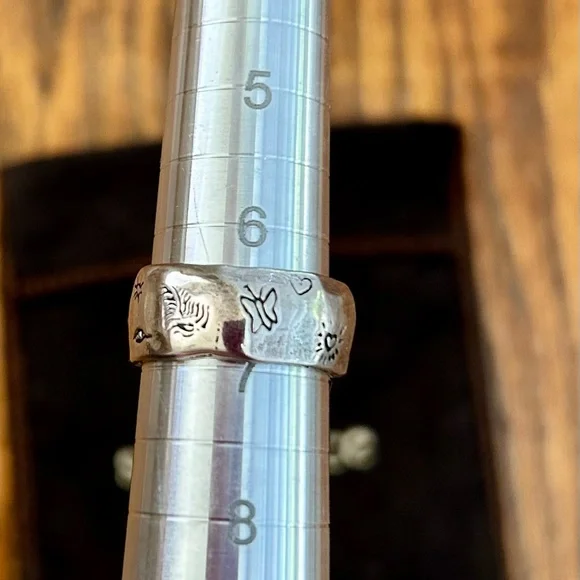 Jes Mcharry Sterling Sliver Ring - Picture 7 of 8